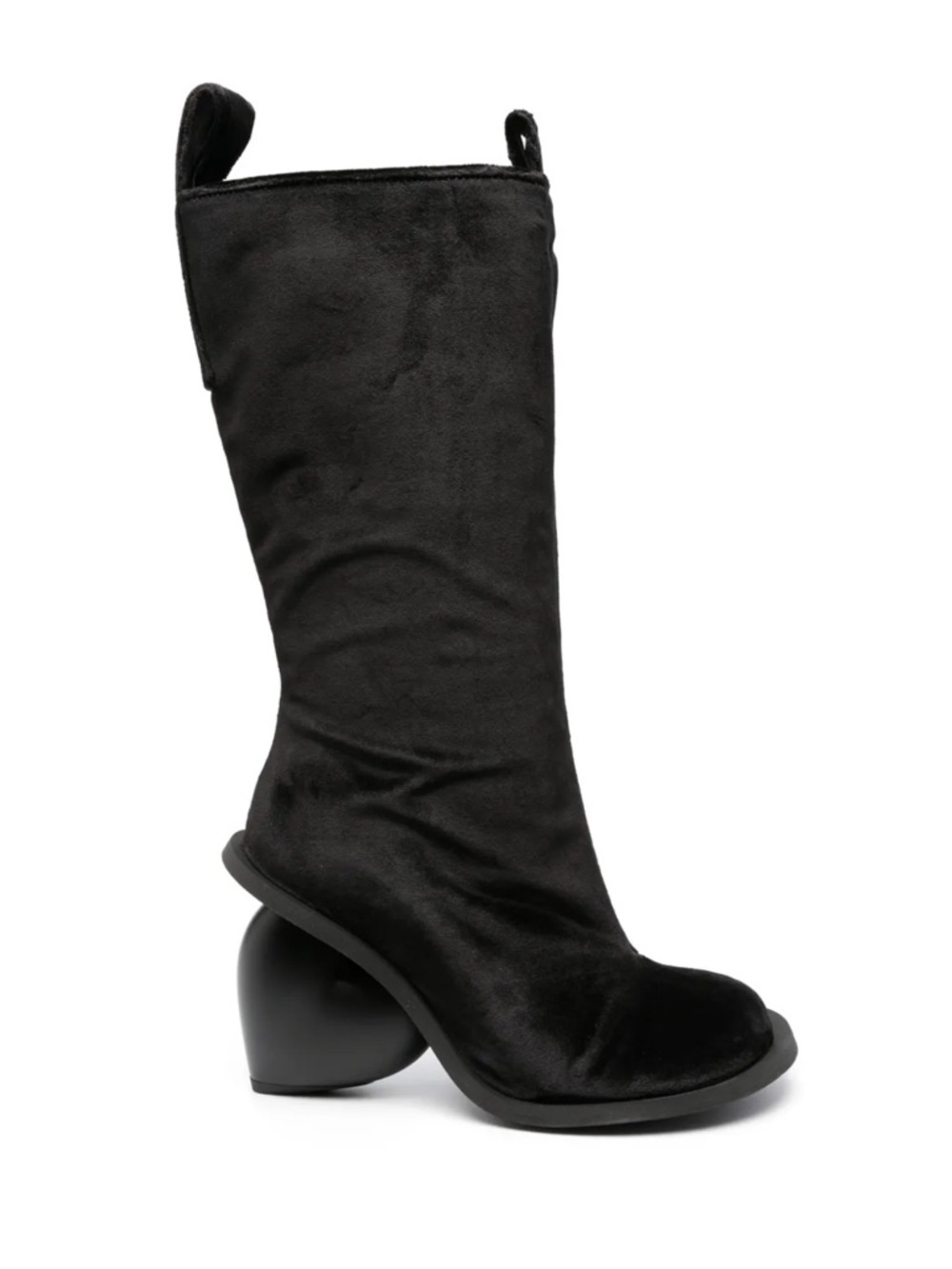 NWT Yume Yume Love Boot in Black Velvet Size 37 - Picture 4 of 13